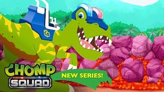 'Lava River' 🌋 Episode 16 | Chomp Squad: A NEW Series!