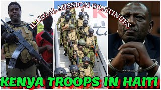 KENYA POLICE TROOPS LAND IN HAITI BRUTAL WARLORDS PARADISE