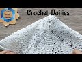 Crochet Doily | Doily Collection | Make all with me #thalposh #crochet #crochetworldcreations