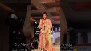 Netizens Laud Hina Khan eatme As She Walks Ramp In Bridal Couture With Stage 3 Breast Cancer #shorts