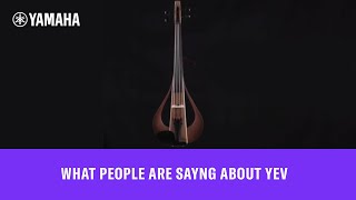 Yamaha Electric Violin (YEV Series) Testimonials