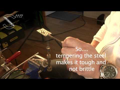 Rehardening flat springs Rehardening flat springs