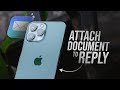 How Do I Attach a Doc to a Reply Email in Mail on iPhone (tutorial)