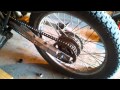 Small rear sprocket on dirt bike Small rear sprocket on dirt bike