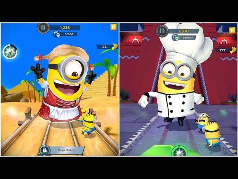 Minion Rush Ice-Tober Carl contra Baker