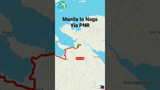 PNR Manila to Bicol Naga #youtubeshortsvideo