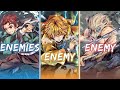 Nightcore - Enemy ✗ Enemies ✗ Enemy - (Lyrics)