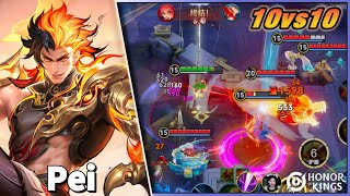 Pei｜10vs10 game mode｜Modo de jogo 10vs10｜Honor of Kings