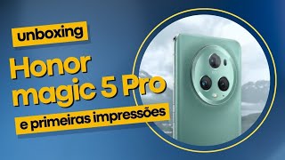 Honor Magic5 Pro chegou... Impressionante!