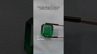 Natural Zambian Emerald Octagonal Shaped, 15.95MM Size, 17Carat #emerald #ruby #sapphire #diamonds