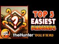 TOP 5 EASIEST DIAMONDS to Find in Call of the Wild RIGHT NOW!!!