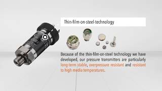 The hydrogen pressure transmitter EXNT 8292 from Trafag (English)