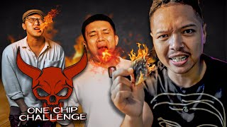 ONE Chip Dewanya Pedas Jangan Di Coba !!! | #mab18challenge