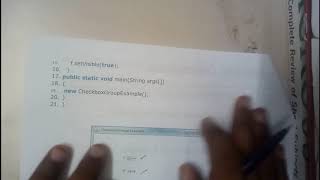 10 java AWT checkbox group
