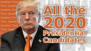 All the 2020 Election Presidential Candidates | QT Politics