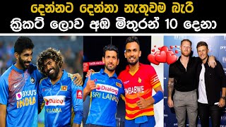 ක්‍රිකට් ලෝකයේ හොදටම ෆිට් වුනු මිතුරු යුගල් 10 දෙනෙක් ( Part 2 ) Best Friendship Duo in Cricket