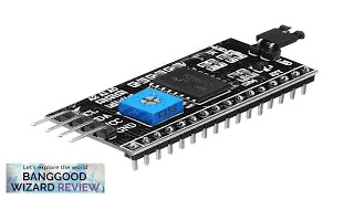 IIC I2C TWI SP Serial Interface Port Module 5V 1602 LCD Adapter Review