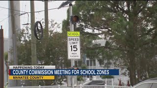 Manatee commissioners consider changes to school zones