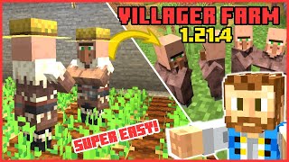 Minecraft Java (1.21.4): Easy and Efficient Villager Breeder