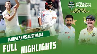 Full Highlights | Pakistan vs Australia | 1st Test Day 1 | PCB | MM1L