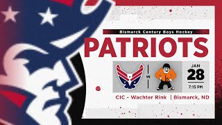 HS Boys: Bismarck Century Patriots vs Dickinson Midgets