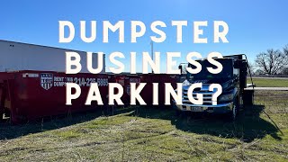 Finding a place to park all your dumpsters during slow periods - New Yard