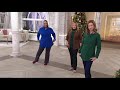 Denim & Co. Fleece Shawl Collar Long Sleeve Tunic with Pockets on QVC