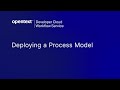 Workflow - Deploying a Process Model