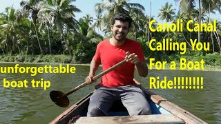 Boat Riding in Canoli Canal | Canolly Canal | കനോലി കനാൽ വഞ്ചി യാത്ര