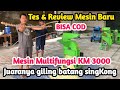 Mesin Multifungsi KM 3000 Juaranya Giling batang Singkong Sangat Cepat #mesincacahmultifungsi