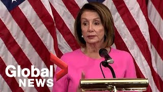 Nancy Pelosi holds press conference after Democrats win the House