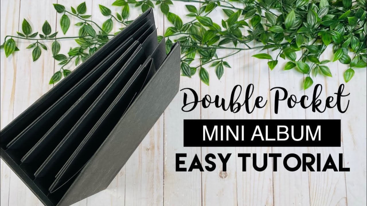 Double Pocket Pages - Mini Album Tutorial - YouTube