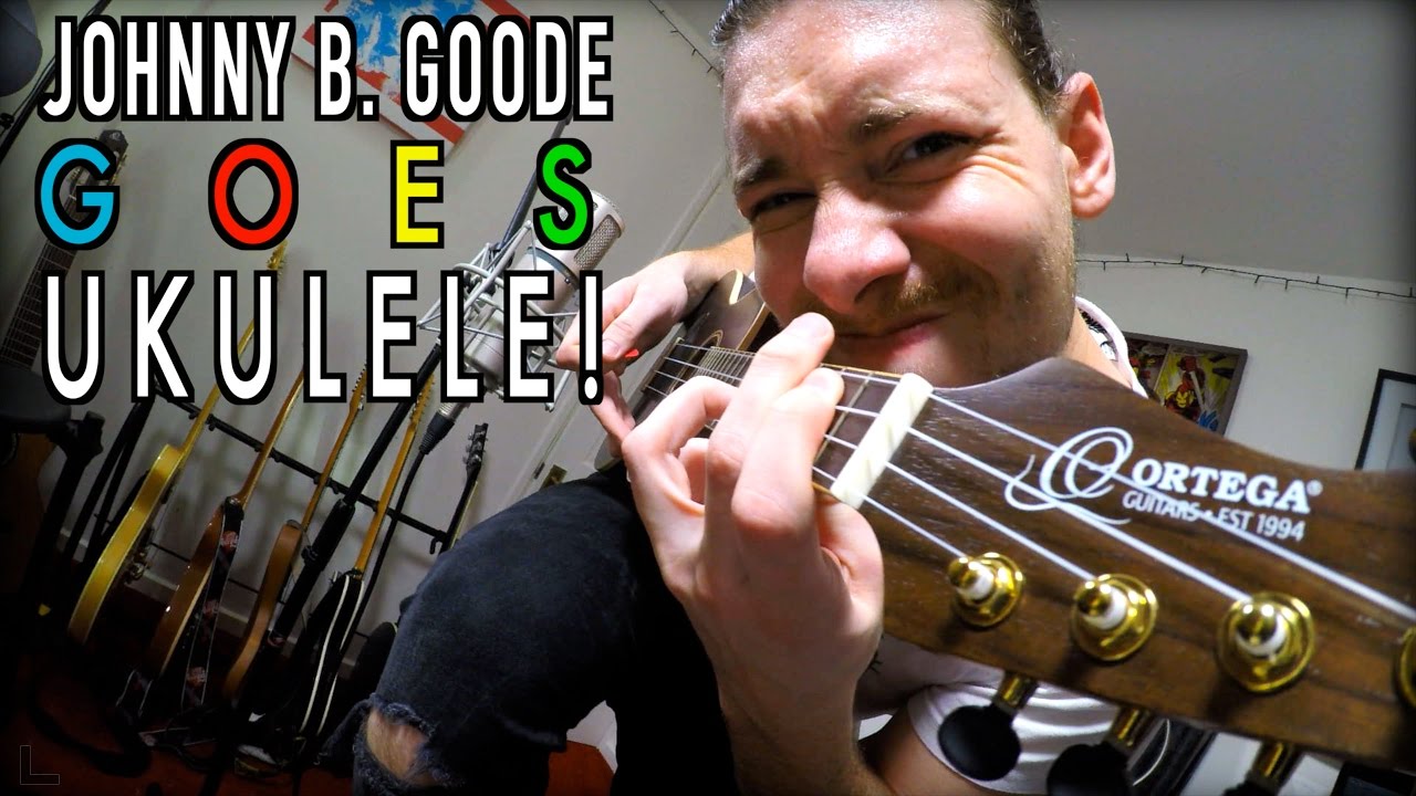 Johnny B. Goode By Chuck Berry | Ukulele Cover With Solo & TABS! - YouTube