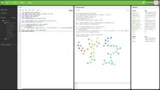 Python plotting with Lightning-viz server - Force visualization