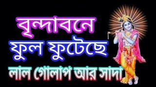 Brindabone Ful Futeche Lal Golap Ar Sada | বৃন্দাবনে ফুল ফুটেছে লাল গোলাপ ...