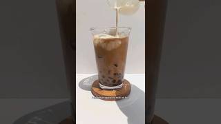 🧋Satisfy Your Cravings with Chocolate Milk Tea Boba #homecafe #shorts #recipe #milktea #boba