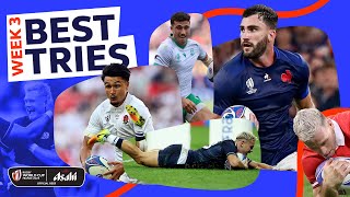 The best Rugby World Cup 2023 tries from week three! | Asahi Super Try