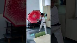 Using umbrella as a bat #students #schoollife #school #studentlife #amzing #teacher