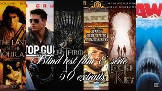 Blind test films et séries (50 extraits)