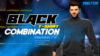 Top 10 Dress Combinations With Black T-shirt | Garena Free Fire | TRIAUS GAMER |