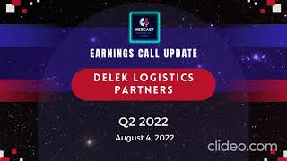 Delek Logistics Partners Q2 2022 | Earnings Call Update #earningscall