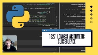 Python Tutorial | LeetCode 1027: Longest Arithmetic Subsequence | Dynamic Programming Explained