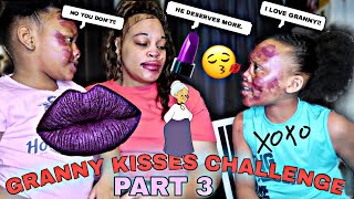 THE GRANNY KISSES CHALLENGE PART 3