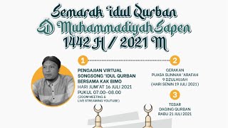 SEMARAK IDUL ADHA 1442 H | PENGAJIAN SONGSONG IDUL QURBAN BERSAMA KAK BIMO