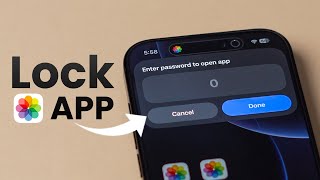 How to Lock the Photos App on iPhone with a Different Password?