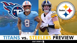 Titans vs Steelers Week 9 Preview: Score Prediction + Keys To Victory | Will Levis Makes 2nd Start