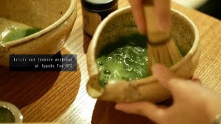 Matcha and Teaware workshop at Ippodo Tea NYC 　お茶会　茶器　抹茶