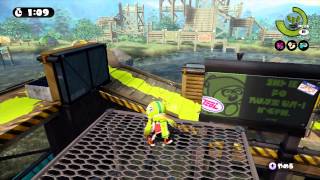 Splatoon ナワバリバトル MAP さんぽ モンガラキャンプ場