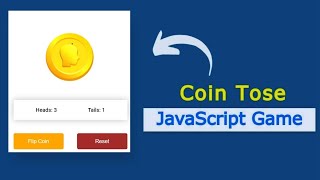 COIN TOSS GAME USING HTML CSS AND JAVASCRIPT