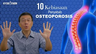 10 Kebiasaan penyebab Osteoporosis !!!